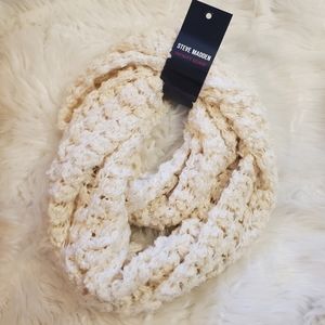 Steve Madden Infinity Scarf - cream